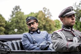 Borys Szyc w „Piłsudskim”, reż. Michał Rosa, 2019 r.