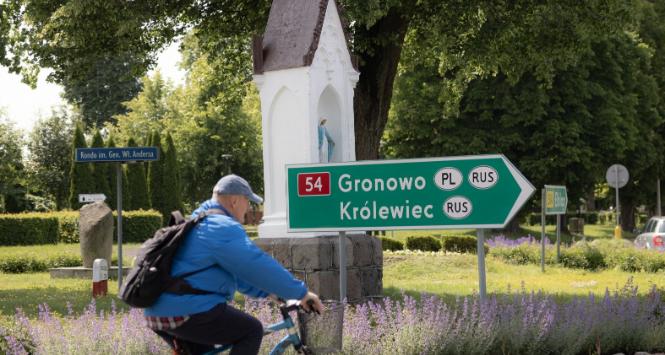 Braniewo, miasto położone niedaleko granicy z Kaliningradem