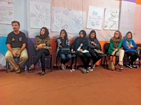 Drużyna afgańskich koszykarek, które grają w pełnym hidżabie