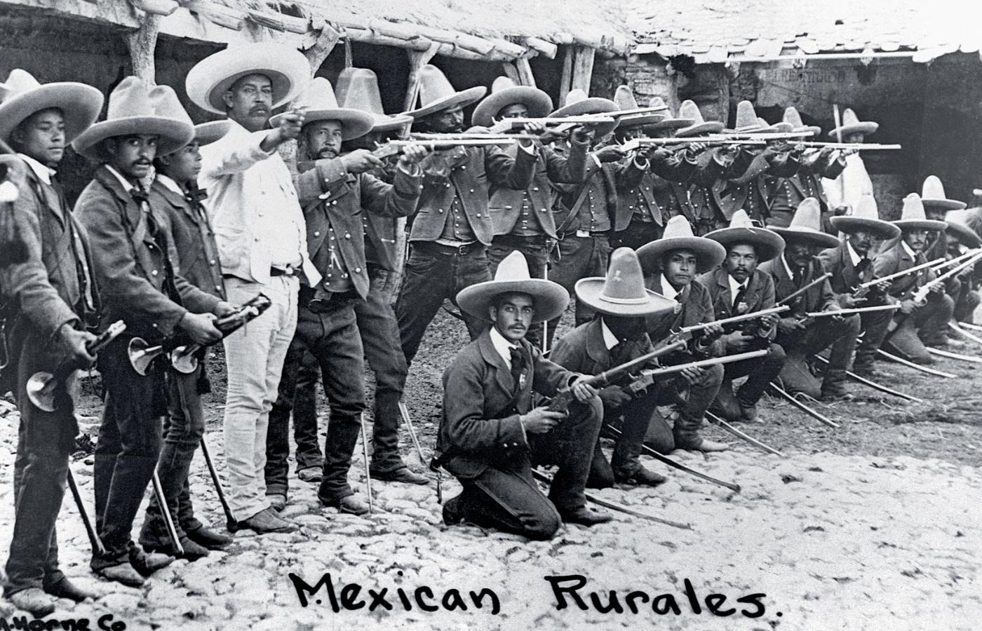 Oddział stworzony przez meksykańskich chłopów, 1916 r.