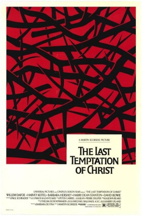 Plakat do filmu 'Ostatnie kuszenie Chrystusa' w reż. Martina Scorsese