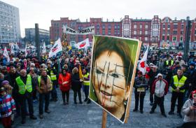 Według sondaży blisko 70 proc. Polaków popierało śląskie protesty. To musiało osłabić determinację rządu.