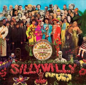 Okładka albumu The Beatles „Sgt. Pepper's Lonely Hearts Club Band”, 1967 r.