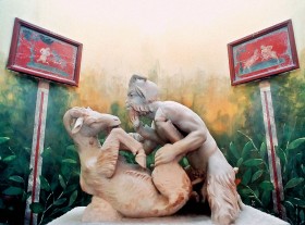 Muzeum Archeologiczne w Neapolu, Secret Cabinet – erotyczne eksponaty ze starożytnych Pompejów.