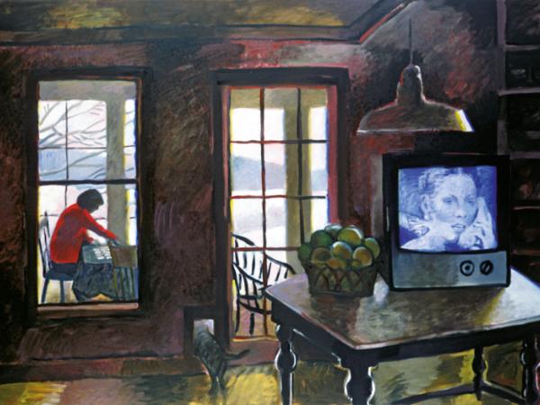 Wojciech Fangor, „Interior Exterior”, 1987 r.