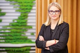 Paulina Kaczmarek, kierowniczka Działu Zrównoważonego Rozwoju w firmie Danone.