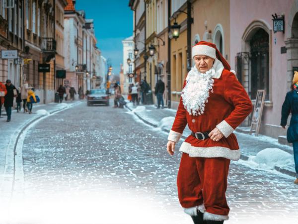 Tomasz Karolak w filmie „Listy do M.” numer 5.