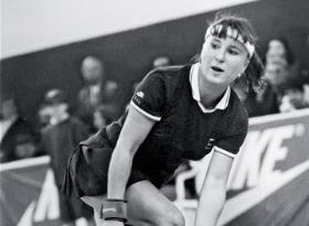 Aleksandra Olsza przed laty.