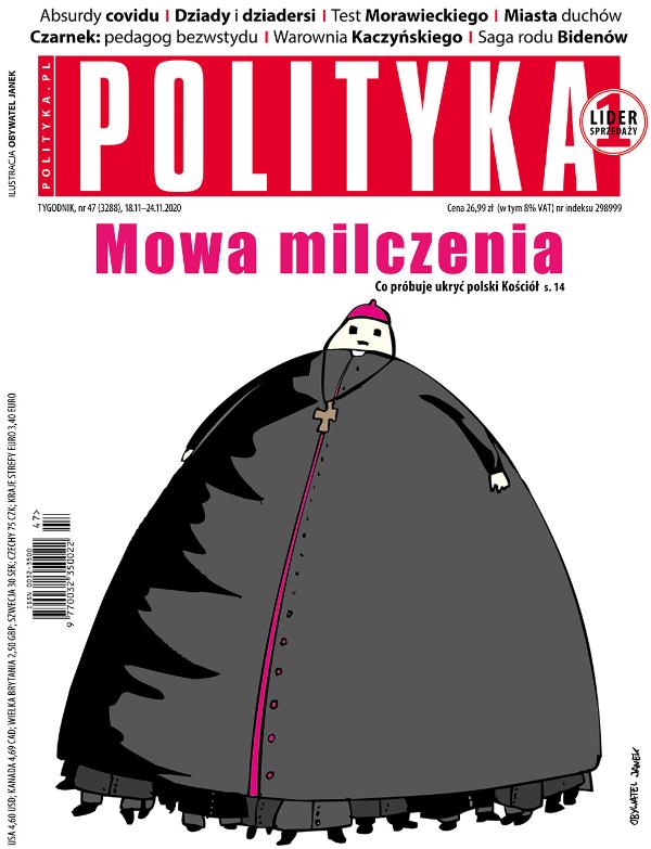 okładka - Polityka 47 2020