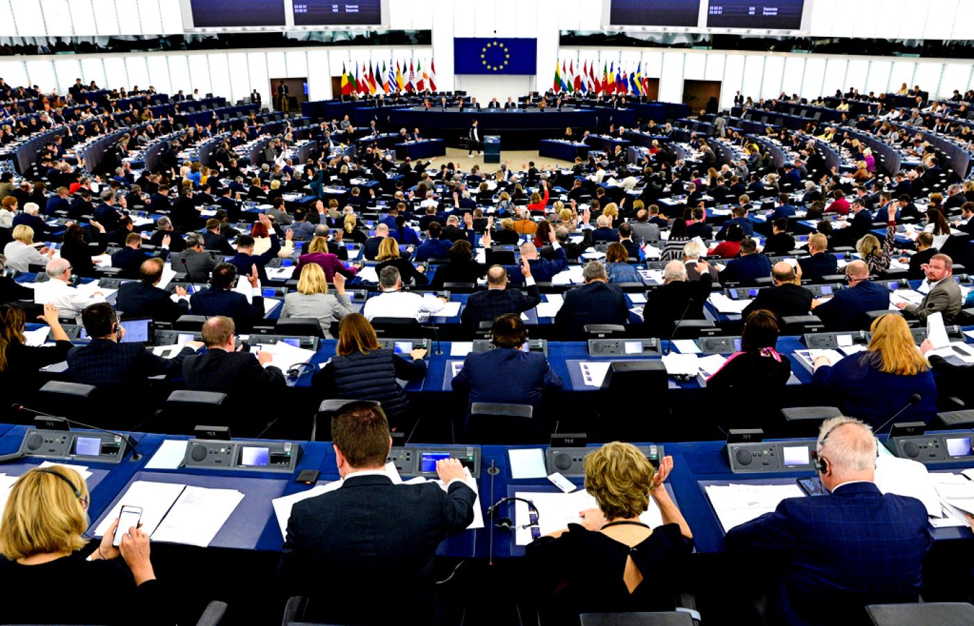 Sesja plenarna Parlamentu Europejskiego