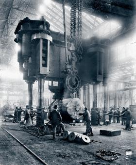 Zakłady Kruppa w Essen, ok. 1900 r.