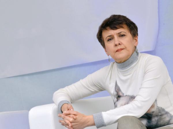 Oksana Zabużko (ur. 1960 r.) – ukraińska pisarka, laureatka Literackiej Nagrody Europy Środkowej Angelus.