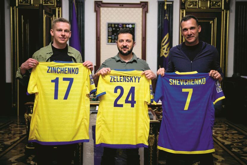 Przed meczem Game 4 Ukraine po raz pierwszy po długiej przerwie odwiedzili ojczyznę i… wiadomo kogo.