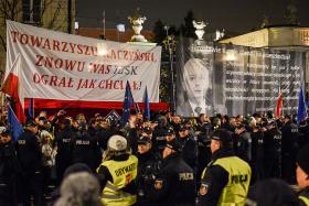 Kontrmanifestacja Obywateli RP pod Pałacem Prezydenckim, 10.03.2017 r.