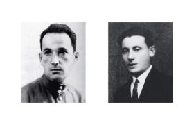 Aleksander Peczerski (w 1941 r.) i Lejba (Leon) Felhendler (w 1933 r.), przywódcy grup uciekinierów.