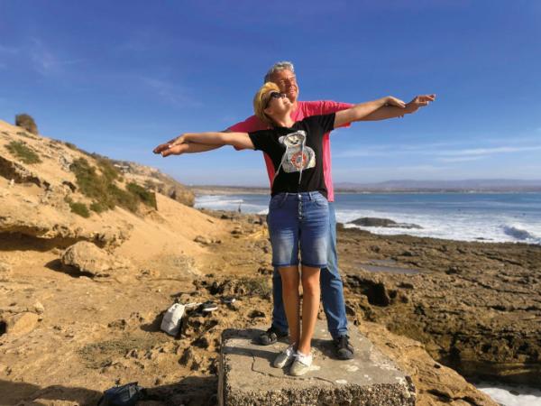 Agnieszka i Piotr Sutkowscy w Maroku