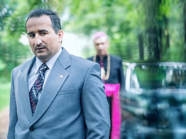 Kadr z filmu „Gierek” w reż. Michała Węgrzyna. W roli głównej Michał Koterski