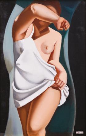 Tamara Łempicka „Modelka II”, ok. 1957 r.