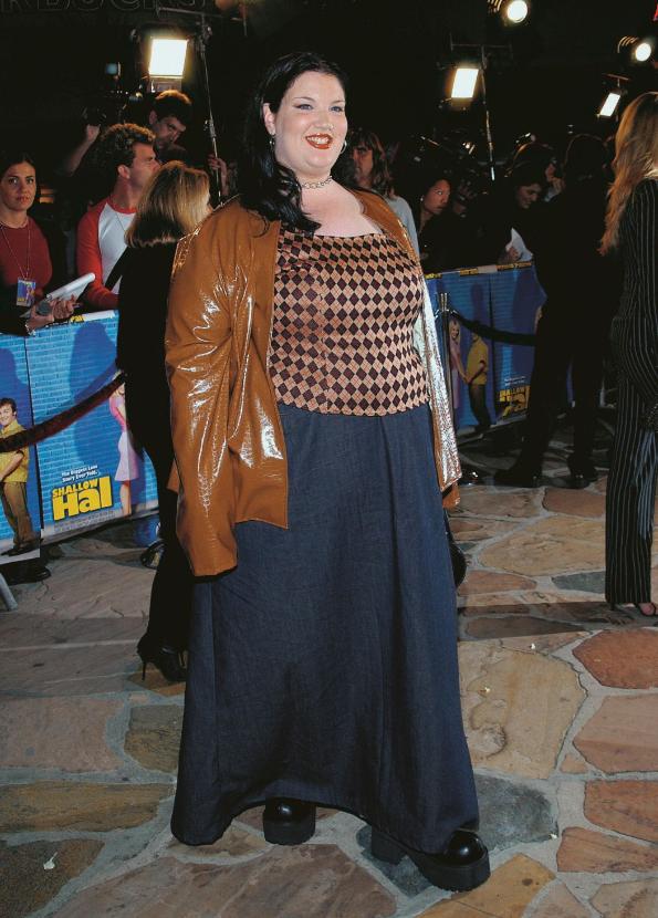 Zarzucano jej, że promuje otyłość. Tego Ivy Spitzer w ogóle się nie spodziewała (zdjęcie z premierowego pokazu „Płytkiego faceta” w 2001 r.).