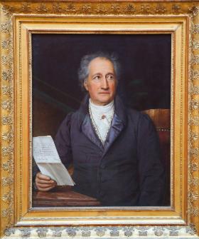 Portret Johanna Wolfganga von Goethe autorstwa Josepha Karla Stielera.