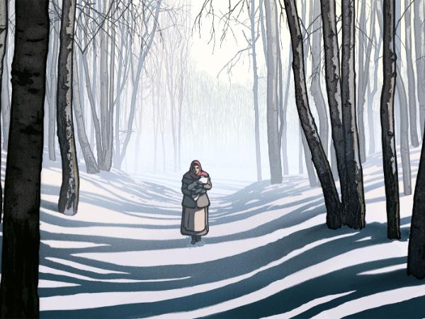 Kadr z filmu „Bezcenny pakunek”.