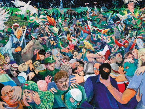 Julia Woronowicz „Wojna biało-czerwona”, 2021 r.