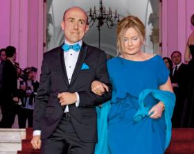 Borys Budka z żoną Katarzyną Kuczyńską-Budką.