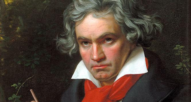 Portret Ludwiga Van Beethovena pędzla Josepha Karla Stielera