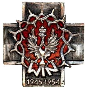 Krzyż Zrzeszenia Wolność i Niezawisłość 1945–1954.