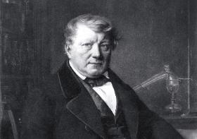 Christian Schönbein; rysunek z poł. XIX w.