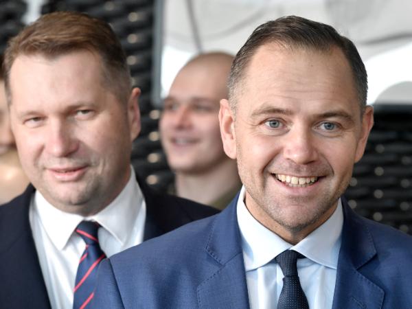 Przemysław Czarnek i Karol Nawrocki