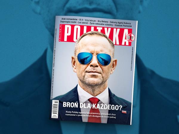 Okładka nowej „Polityki”