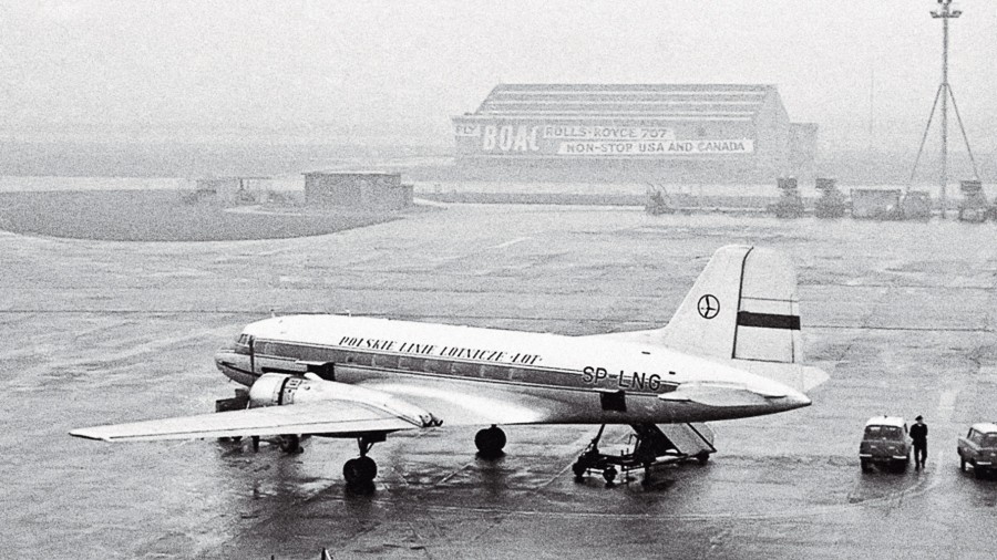 Ił-14, taki samolot - nowoczesny jak na tamte czasy - rozbił się pod Moskwą w 1957 r.