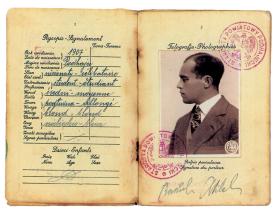 Paszport Barucha Milcha, 1934.