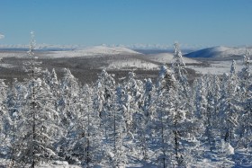 Droga przecina Ojmiakon jak blizna po GUŁAGU.