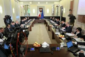 Posiedzenie Rady Ministrów, na którym zaprezentowano sprawozdanie z półrocznej działalności rządu PiS.