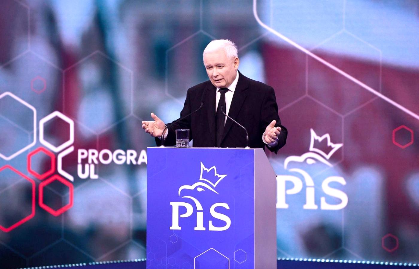 Jarosław Kaczyński na konwencji programowej PiS, 14 maja 2023 r.