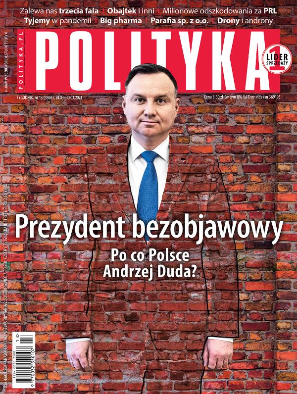 okładka - Polityka 13 2021