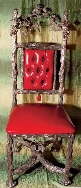 Krzesło tron Alexander za 40 tys. zł autorstwa Stanisława Janiszewskiego