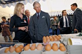 Brytyjczycy też mają swoje eko-afery - ostatnią ze sprzedażą niby-ekologicznych jajek. Książę Walii Karol (na fot.) jest jednak niestrudzonym propagatorem eko-upraw.