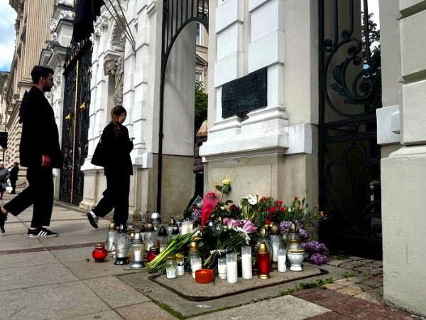 Kampus UW, dzień po zbrodni