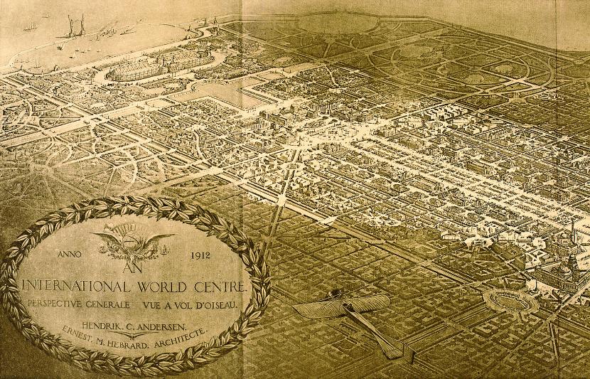 Projekt miasta został ogłoszony pod koniec 1913 r.