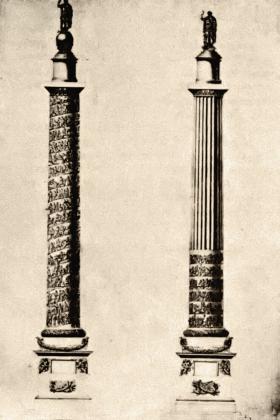 Wśród projektantów kolumny Napoleona wymienia się nazwisko znanego architekta Christina Piotra Aignera.