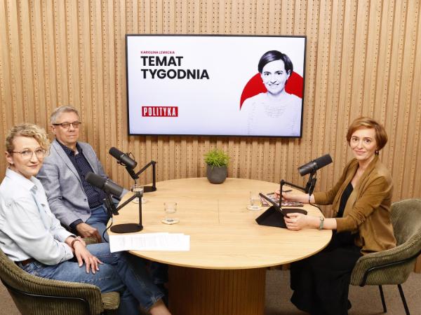 Od lewej: Anna Dąbrowska, Mariusz Janicki, Karolina Lewicka