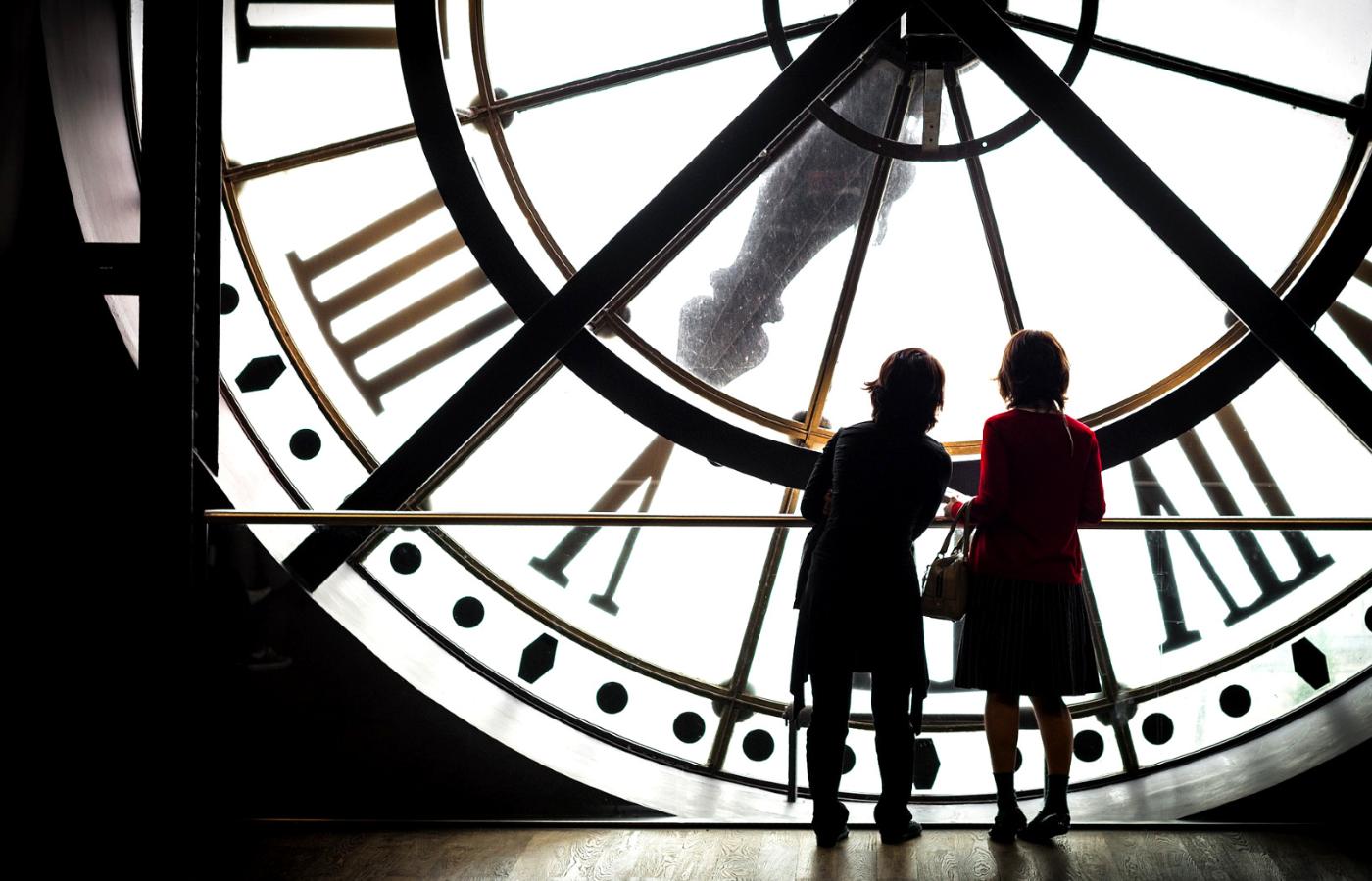 Zegar główny w Muzeum Orsay