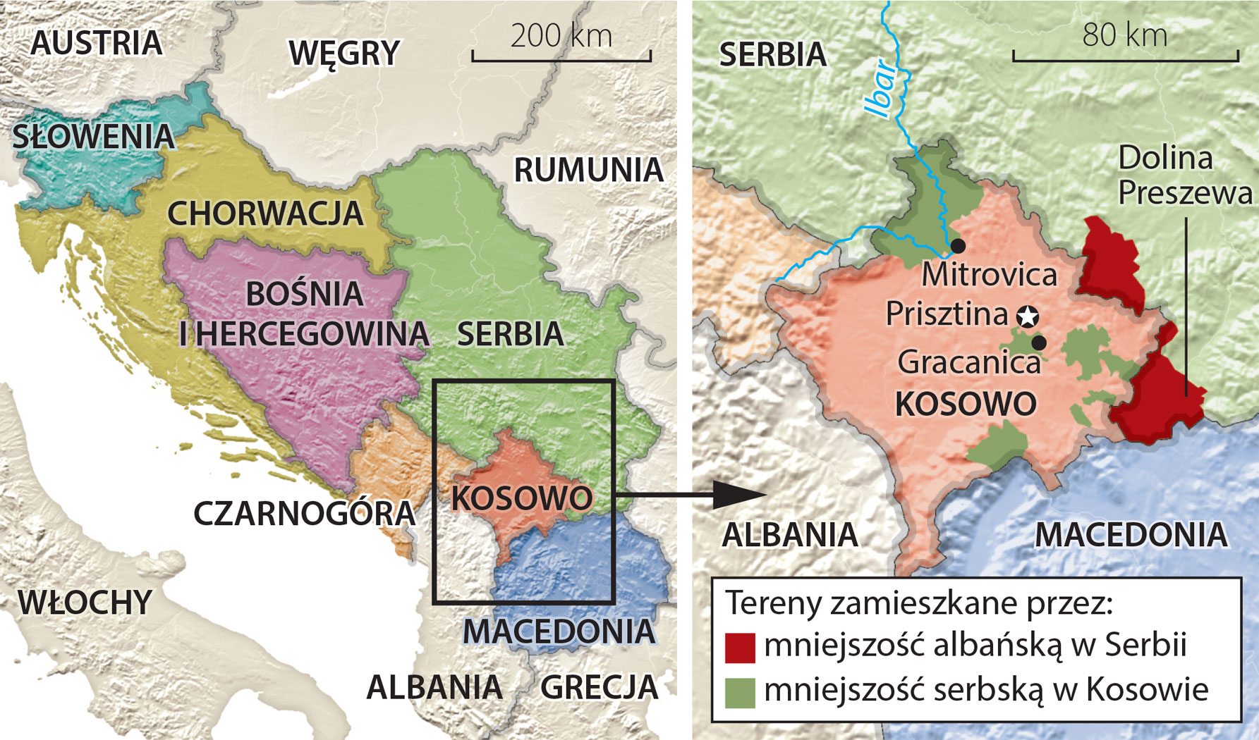 Kosowo Serbia Niebezpieczna Zmiana Granic Puszka Z Demonami Polityka Pl