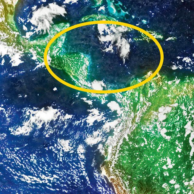 Morze Karaibskie – to tu znikają tajemnicze wędrowne fale oceaniczne.