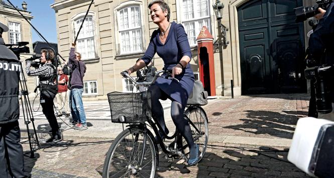 Margrethe Vestager stoi na straży wolności i uczciwej konkurencji w Unii.