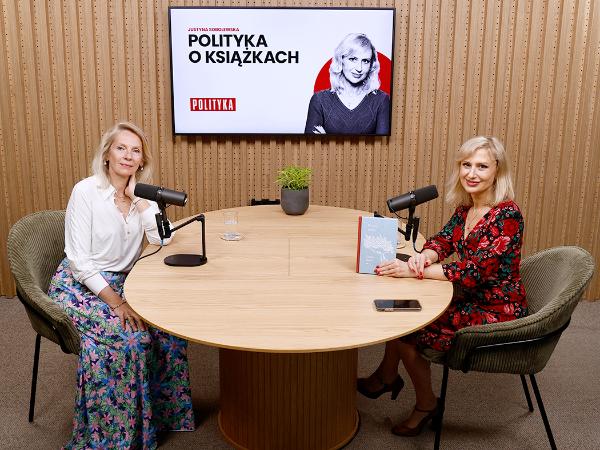 Od lewej: Joanna Bator i Justyna Sobolewska