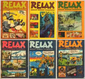 Okładki starego „Relaxu”.